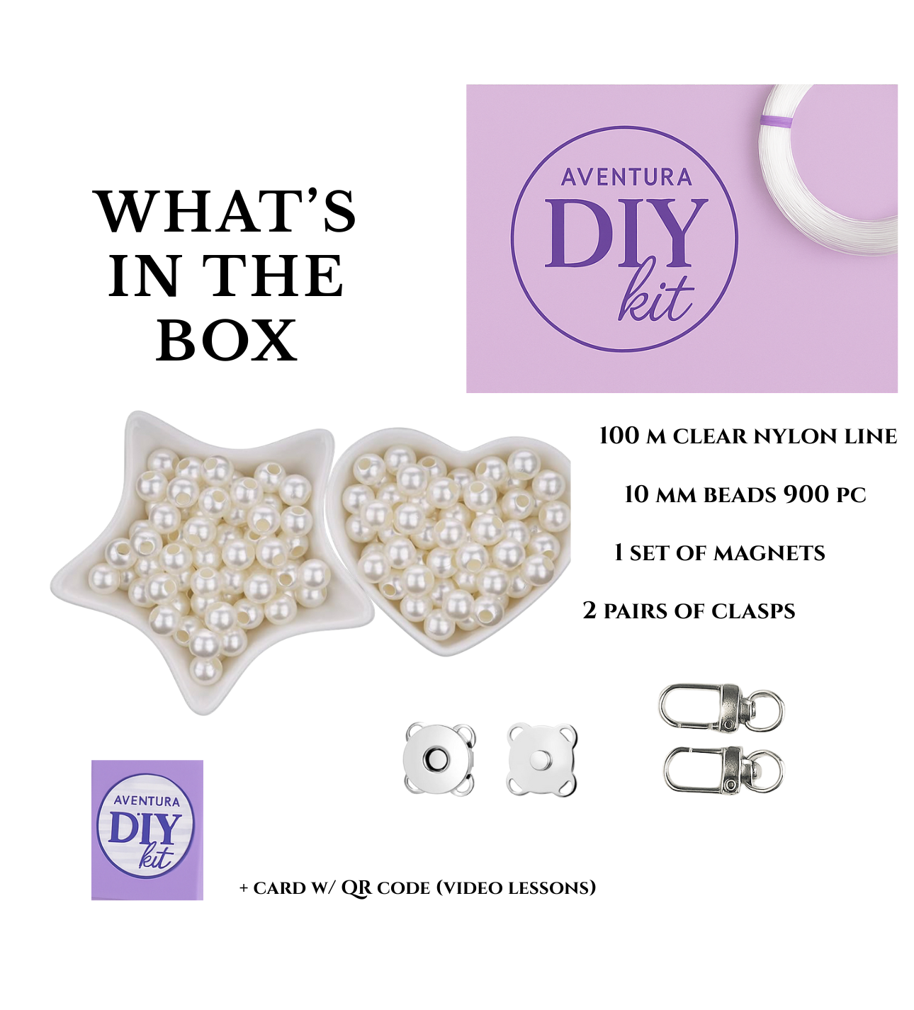 Do it yourself kit, materials+video