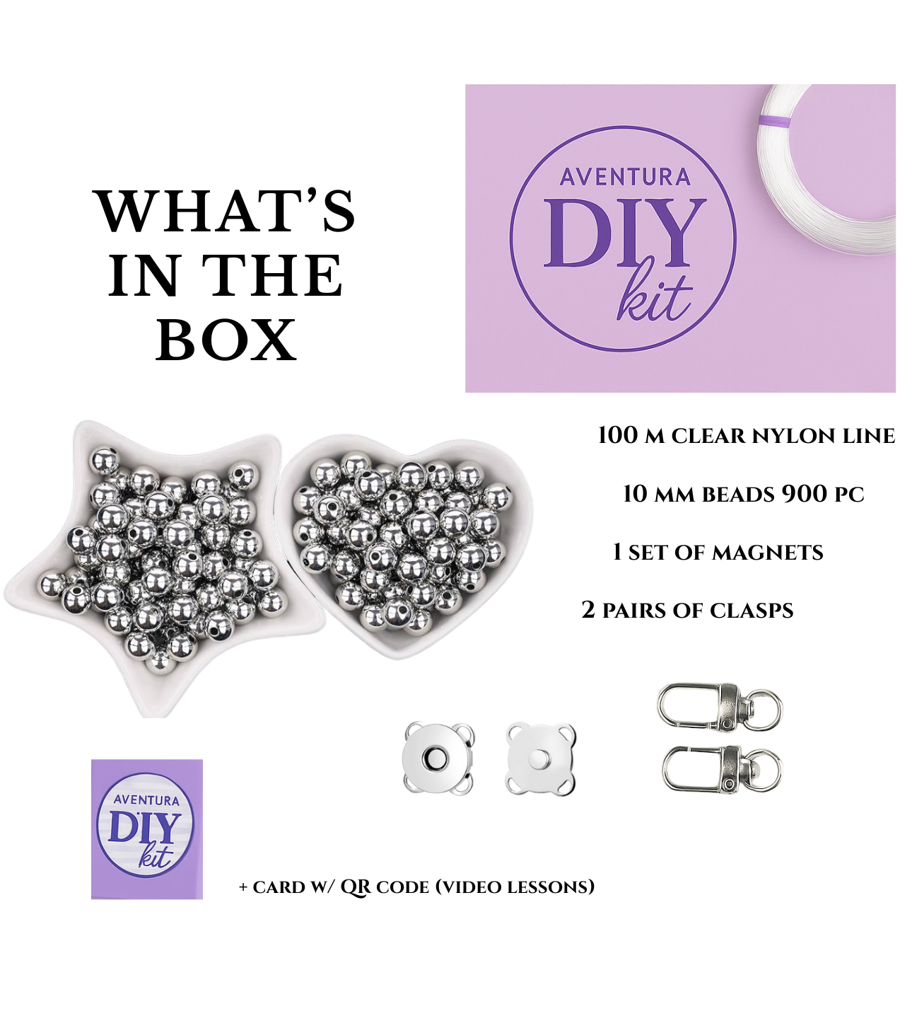 Do it yourself kit, materials+video